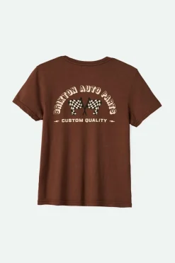 Auto Parts Fitted Crew T-Shirt