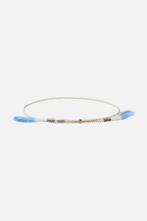 Braided Leather Tassel Adjustable Hat Band