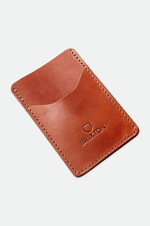 Brixton X Artifact Leather Card Holder Wallet