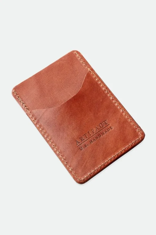 Brixton X Artifact Leather Card Holder Wallet