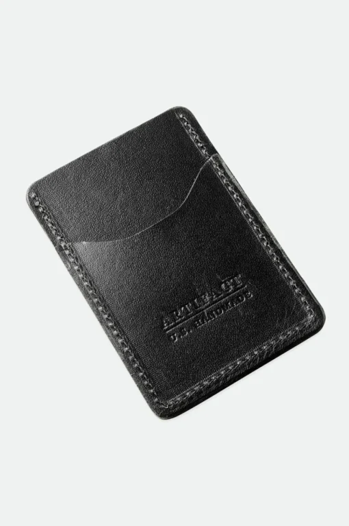 Brixton X Artifact Leather Card Holder Wallet