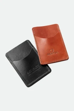Brixton X Artifact Leather Card Holder Wallet