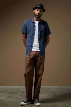Charter Stripe S/S Woven Shirt