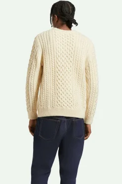 Classic Fisherman Cable Knit Sweater