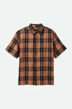 Cru Linen Blend Relaxed S/S Woven Shirt