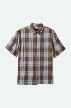Cru Linen Blend Relaxed S/S Woven Shirt