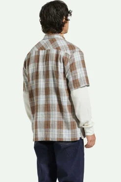 Cru Linen Blend Relaxed S/S Woven Shirt