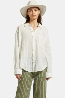 East Side L/S Boxy Woven Shirt