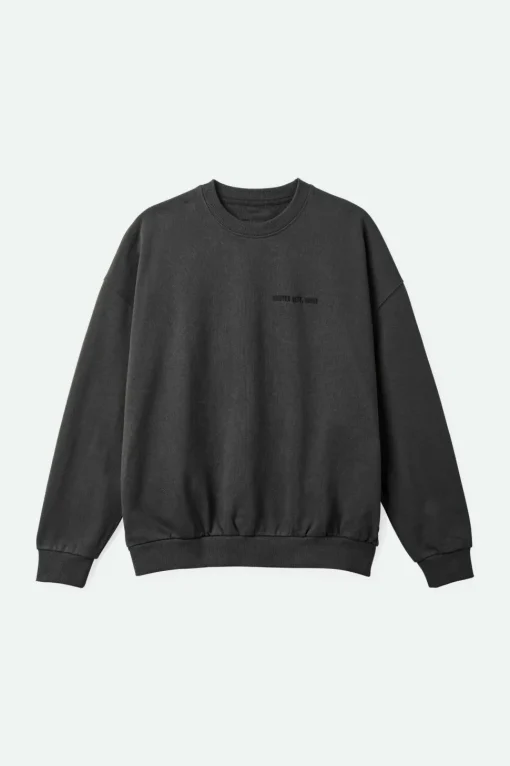 Embroidered Heavyweight Oversized Crew