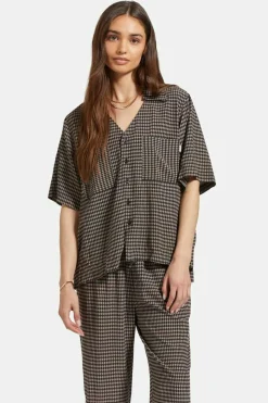 Hudson Lounge S/S Woven Shirt
