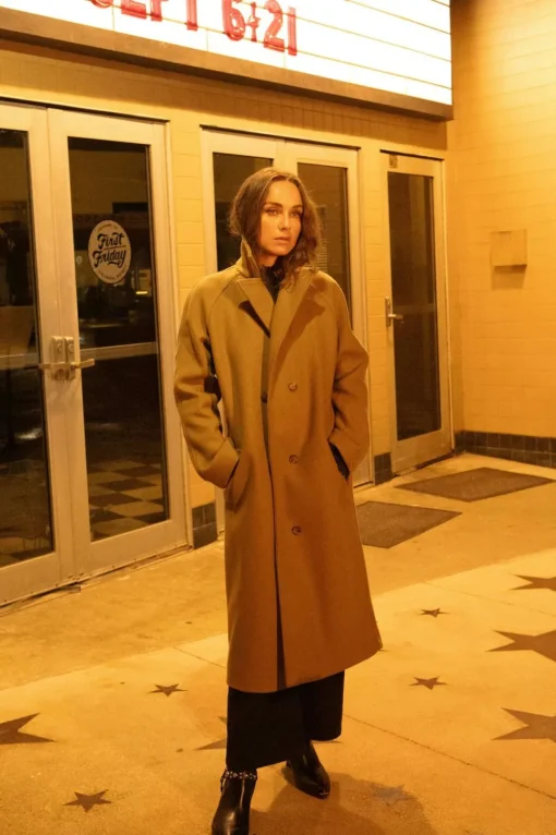 Lennox Stretch Felted Coat