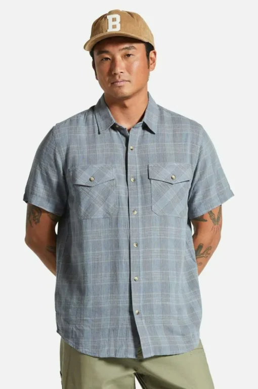 Memphis Linen Blend S/S Woven Shirt