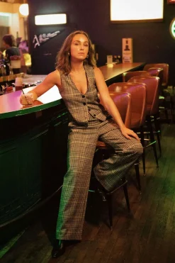 Menswear Plaid Leisure Trouser Pant