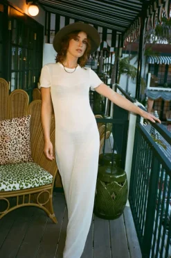 Sheer Knit Dress