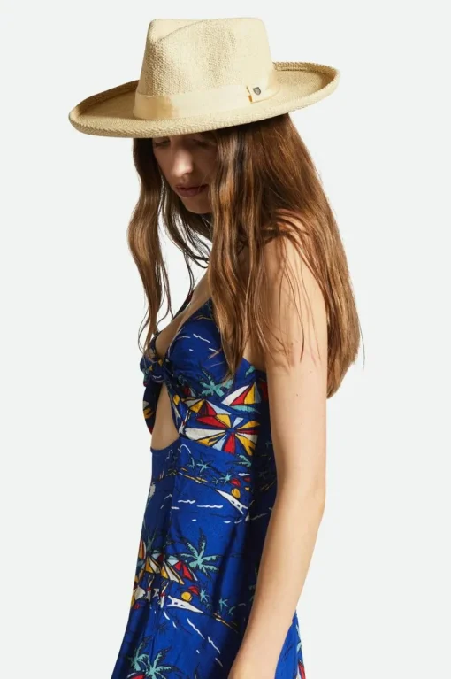 Victoria Straw Fedora