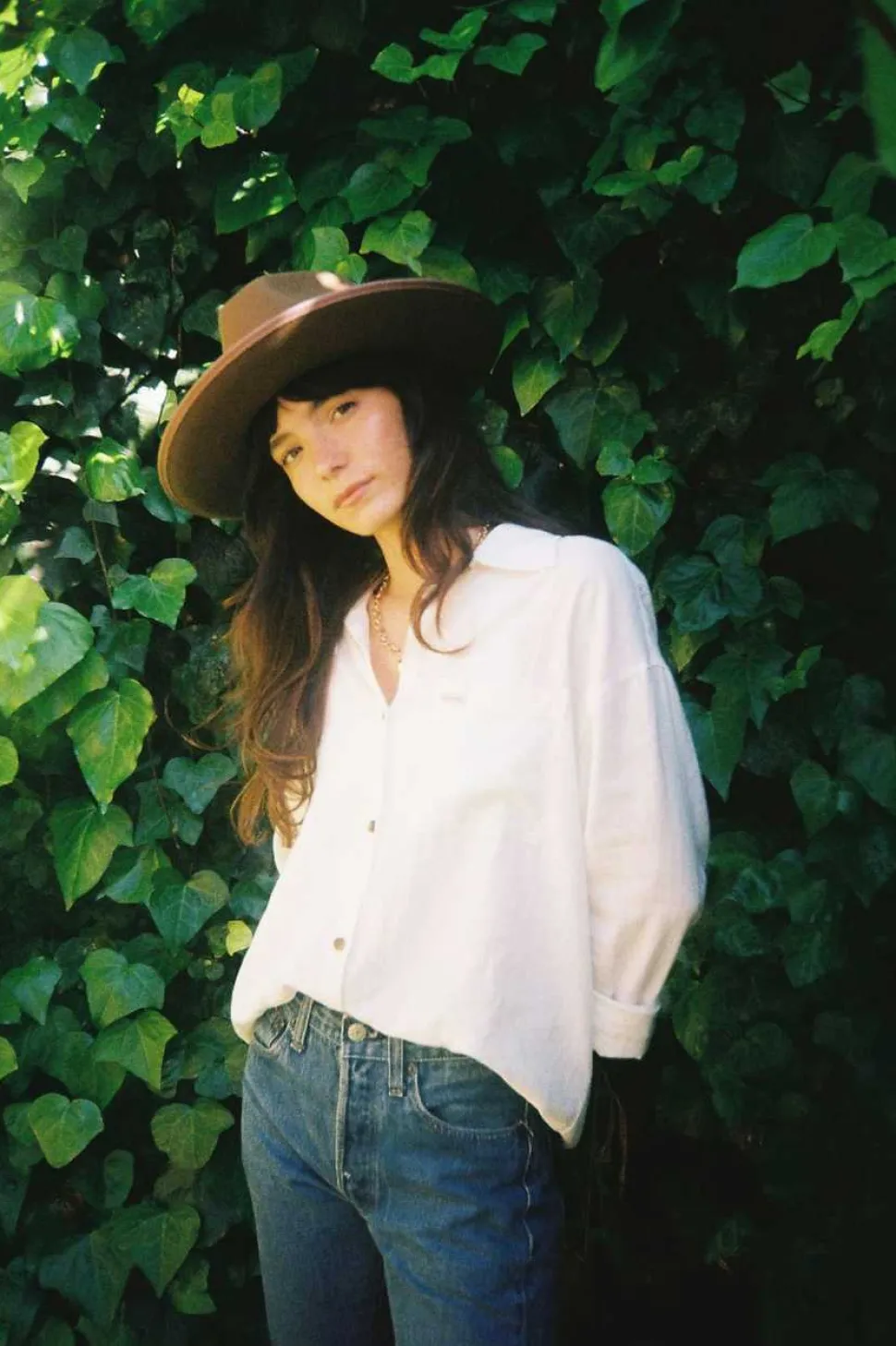 Vintage Linen L/S Woven Shirtdress