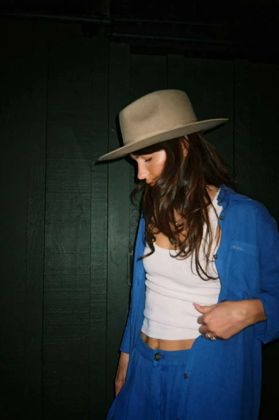 Vintage Linen L/S Woven Shirtdress