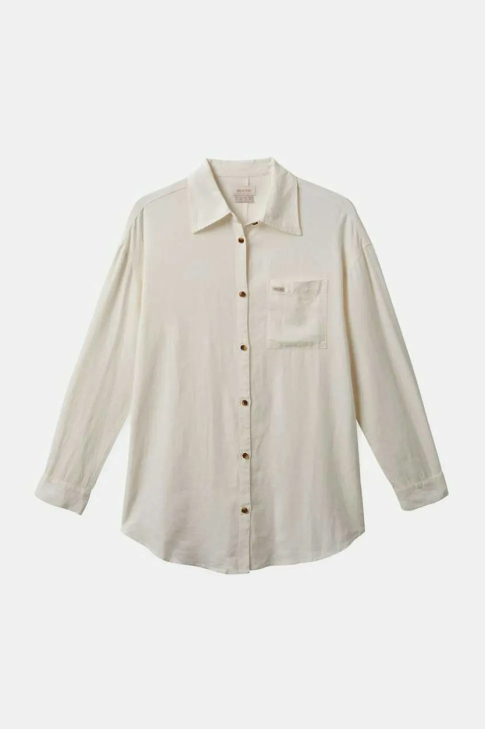 Vintage Linen L/S Woven Shirtdress